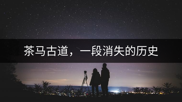 茶馬古道，一段消失的歷史