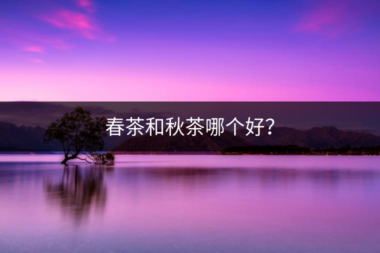 春茶和秋茶哪個(gè)好？