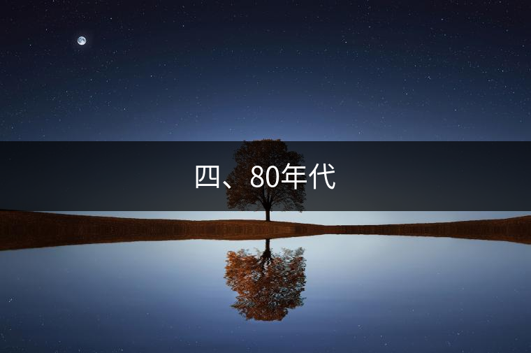 四、80年代