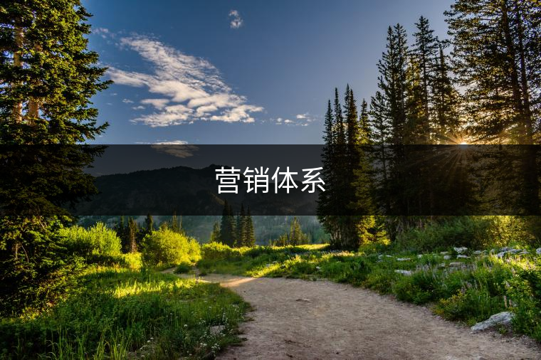 營銷體系